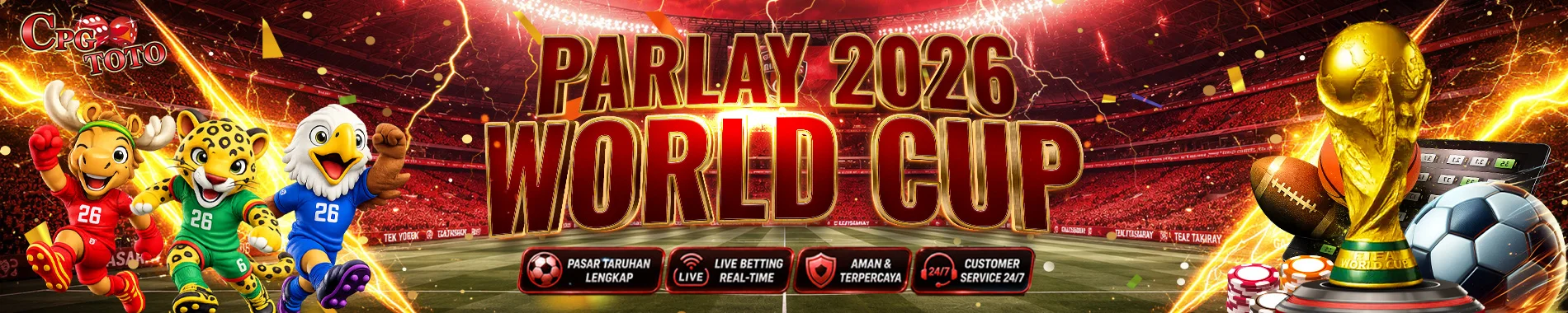 Promosi Parlay World Cup di CPGTOTO - Desktop
